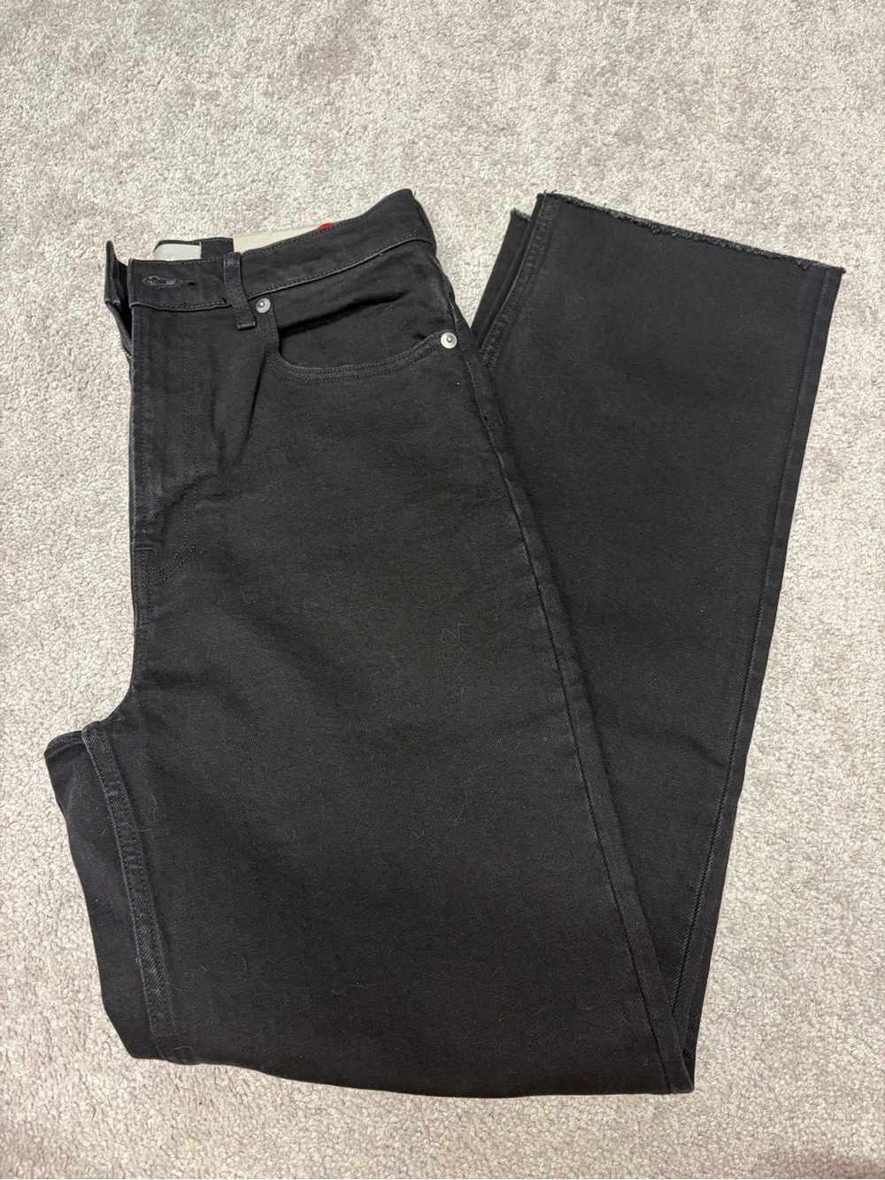 Everlane Black High-Rise Jeans Long